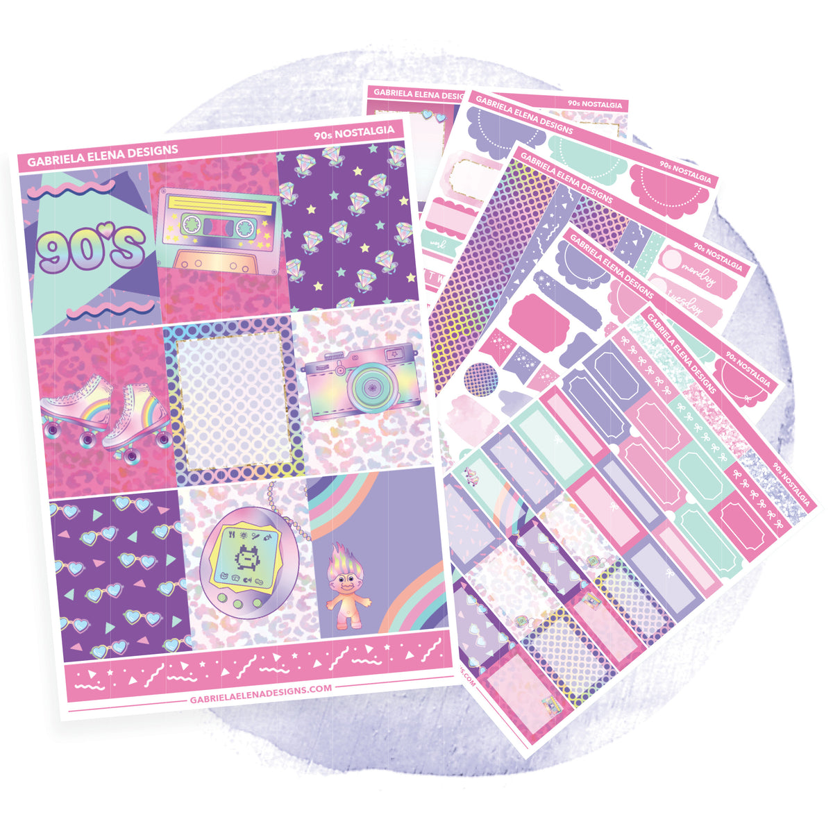 90s Nostalgia – Gabriela Elena Designs