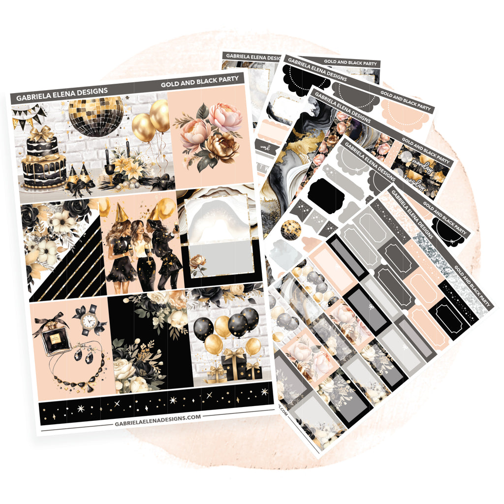 Dark Academia Bundle // Digital Planner Stickers / iPad, goodnotes, pr –  Gabriela Elena Designs
