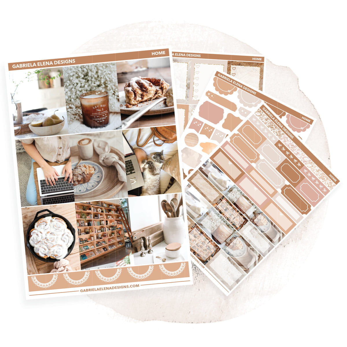 Home // Essential Sticker Kit / FOIL – Gabriela Elena Designs