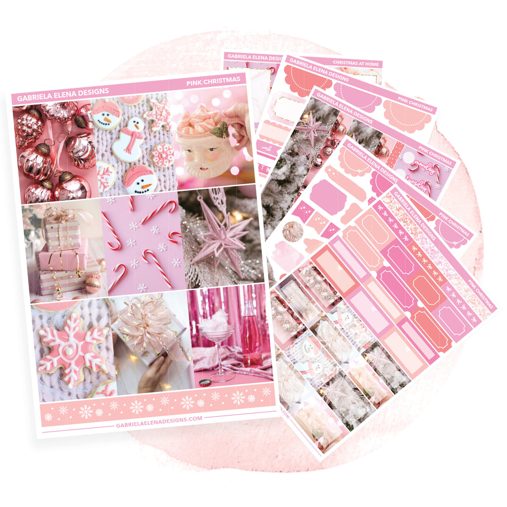 Neutral Florals // Journaling Stickers – Gabriela Elena Designs